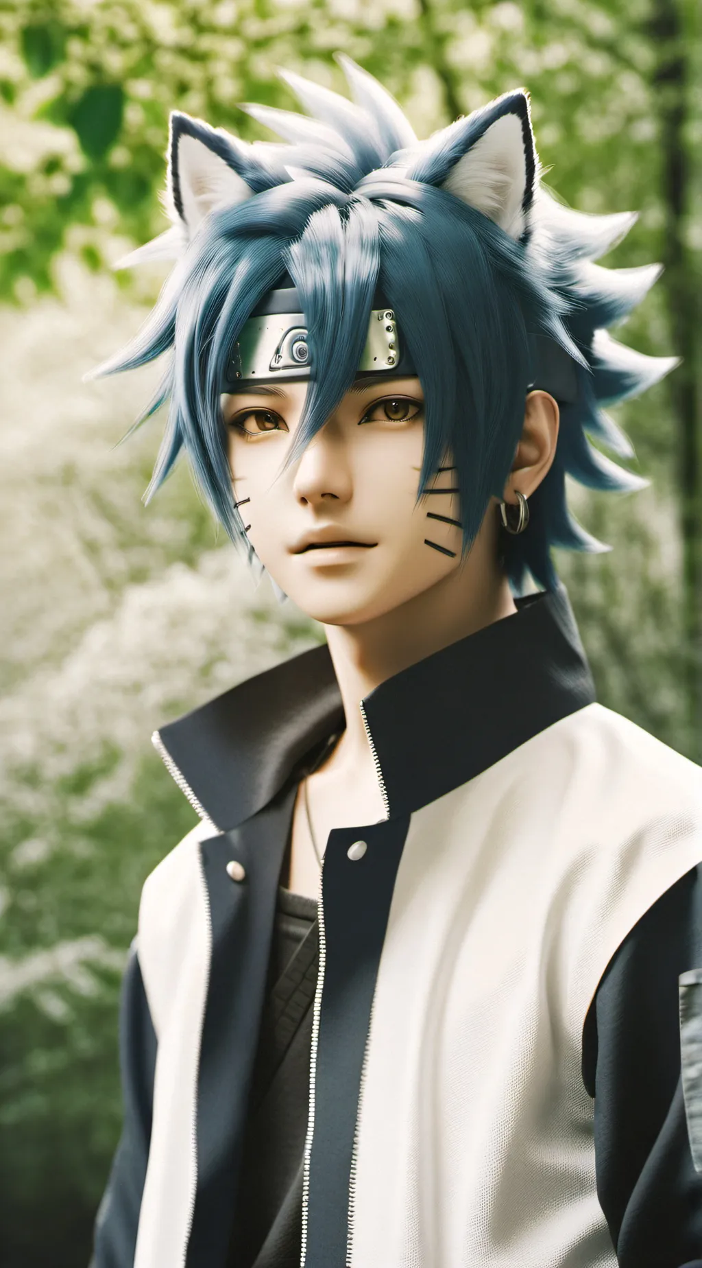 ai character: Sasuke background