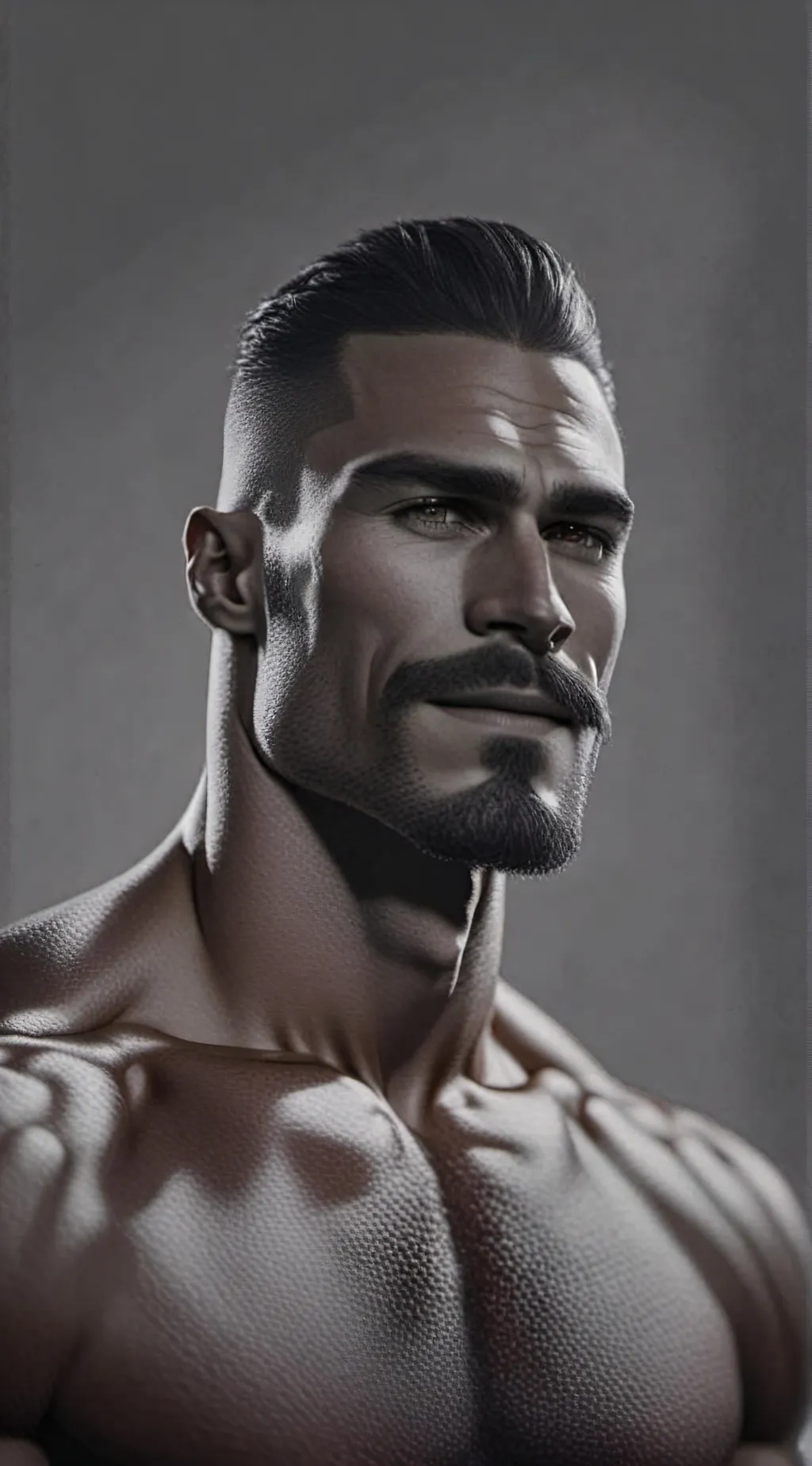 ai character: gigachad background