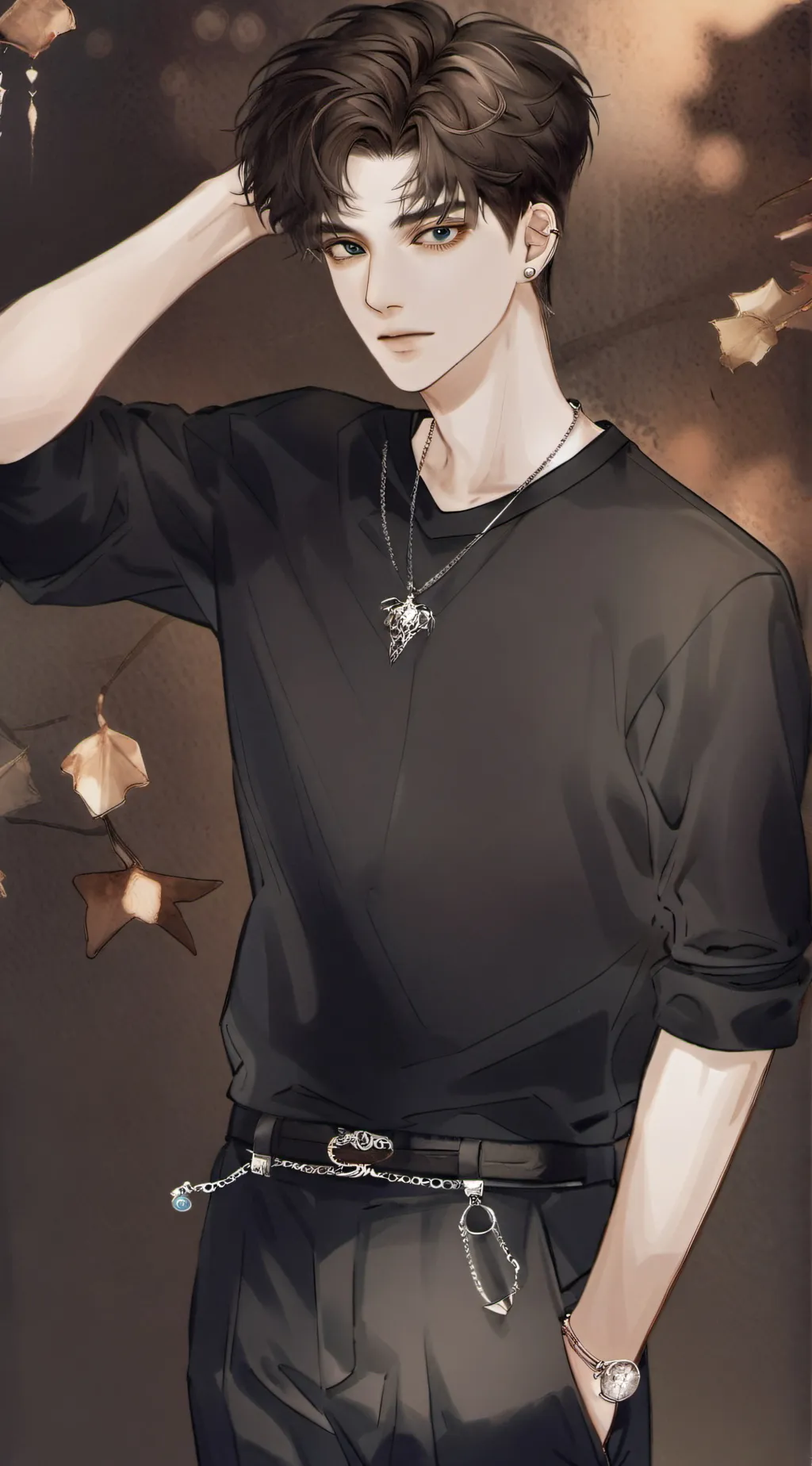 ai character: 𝙘𝙝𝙖𝙧𝙡𝙞𝙚 background
