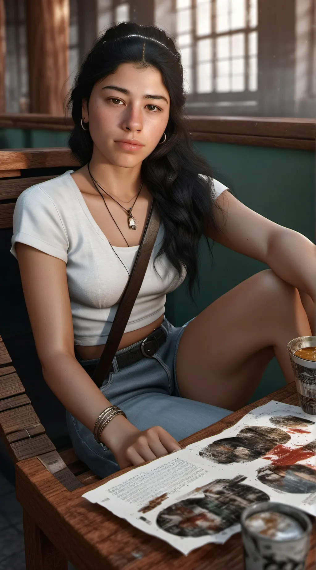 ai character: Lexi background