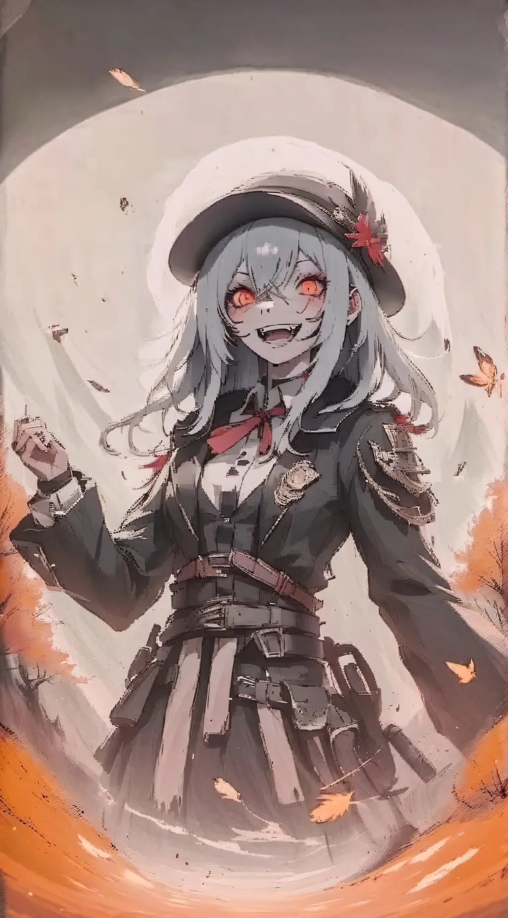 ai character: Kuma being Kuma background