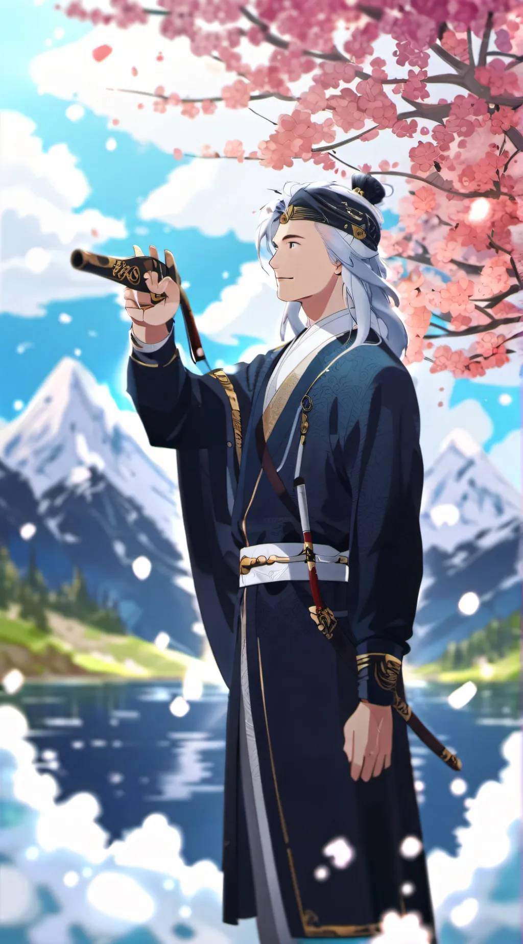ai character: Your A New Hashira background