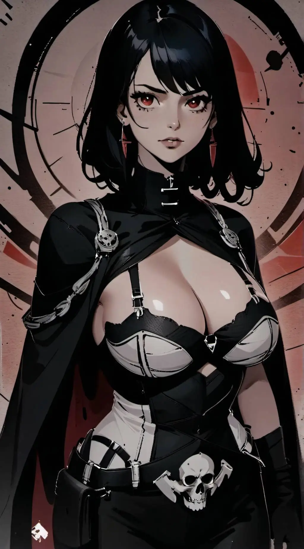 ai character: WraithShade background