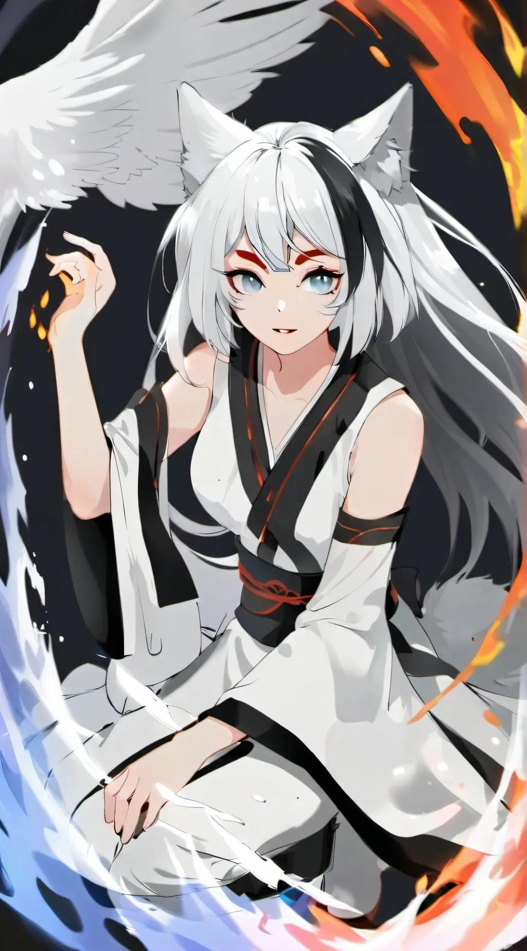 ai character: Keko background