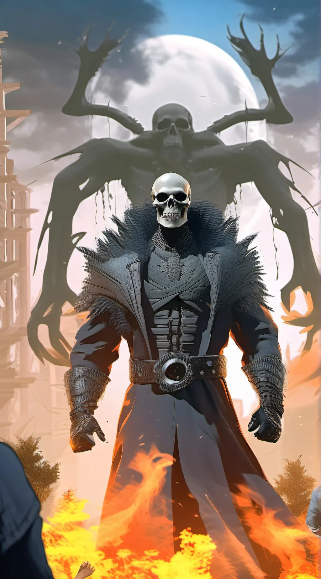 ai character: deady💀 background