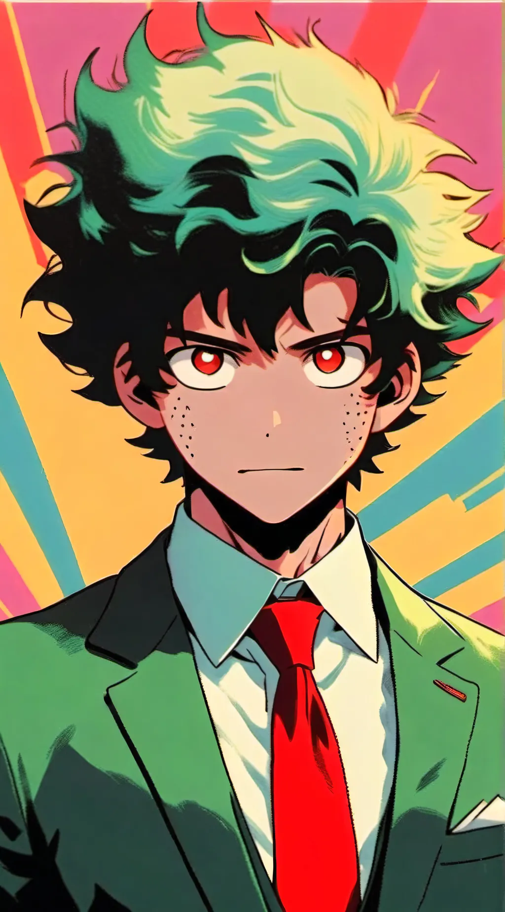ai character: Mha Villains! background