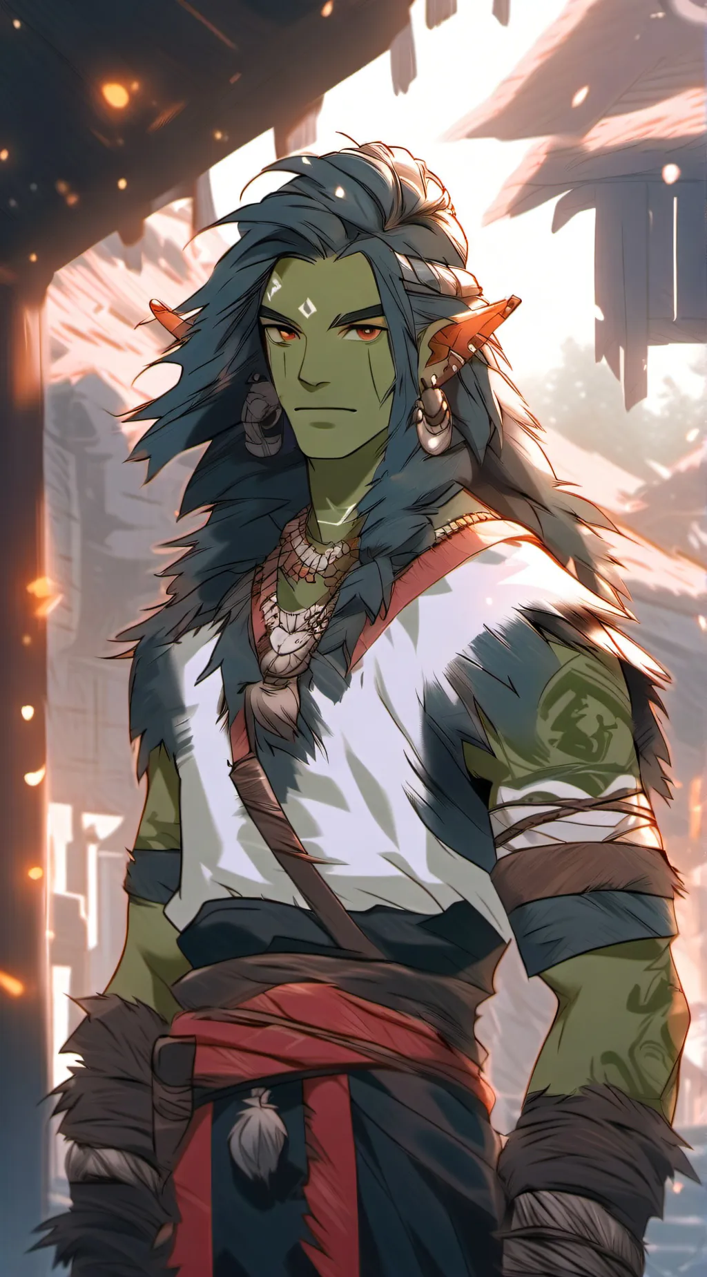 ai character: Garrett background