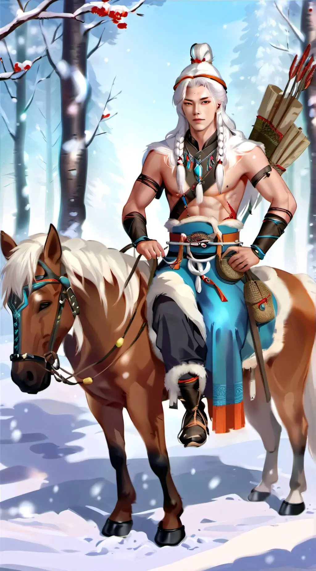 ai character: Emperor Jin Aguda  background