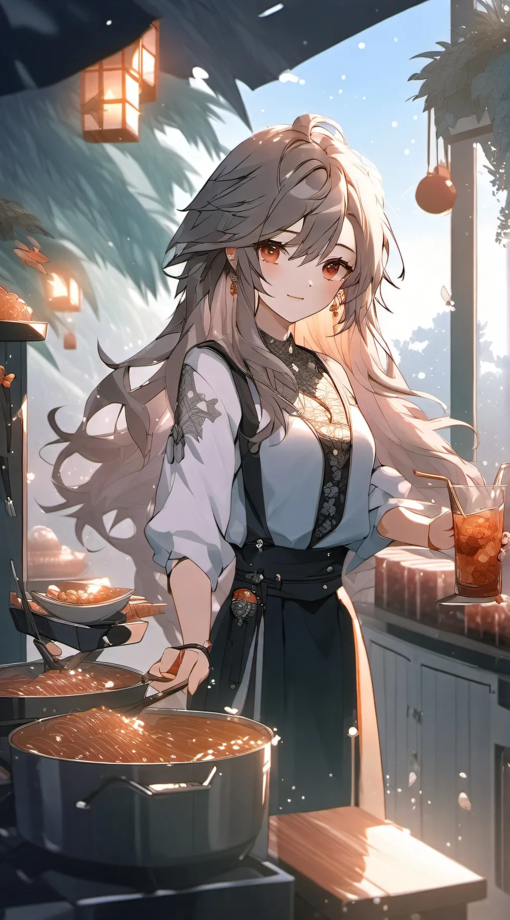 ai character: Meniko background