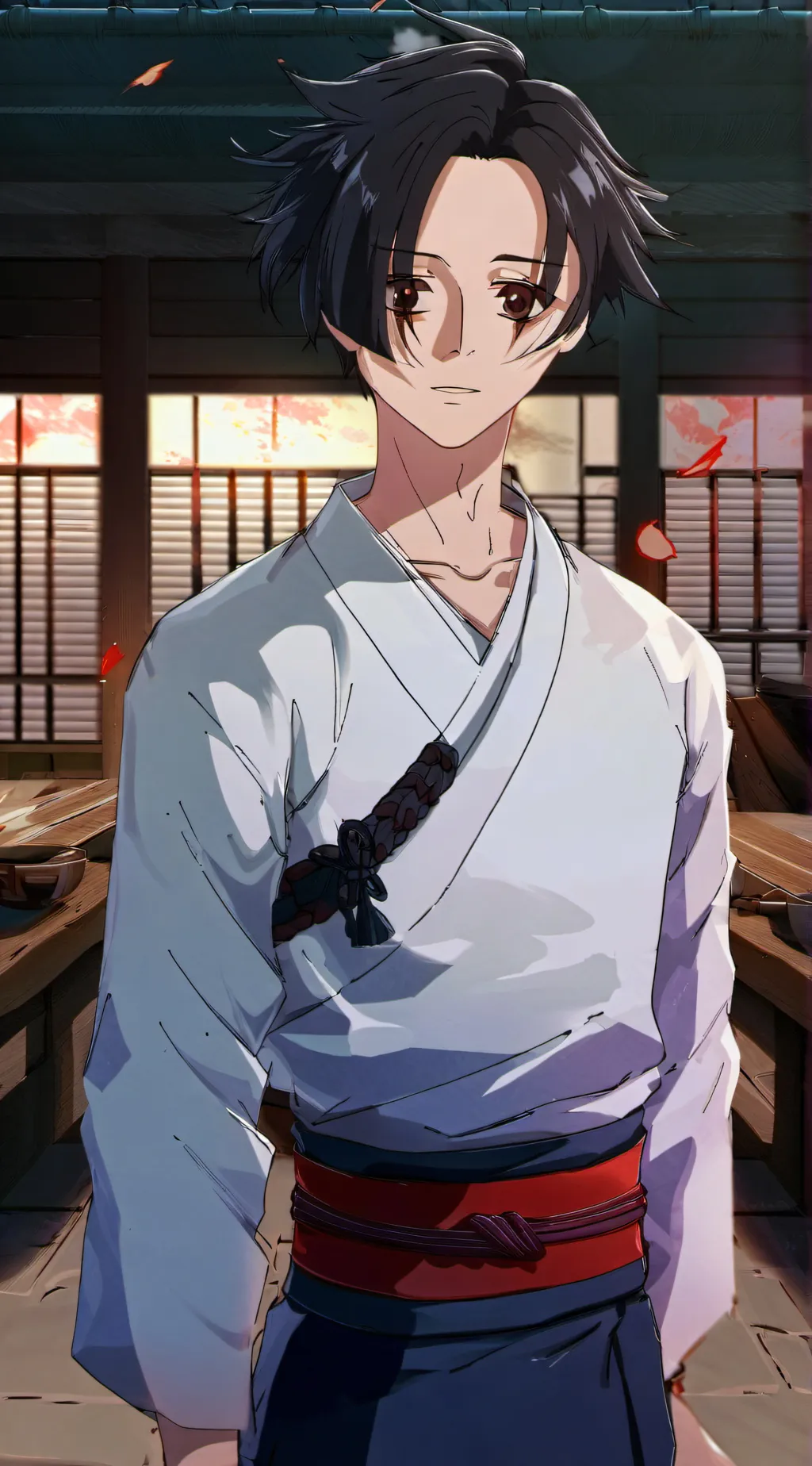 ai character: Manjiro sano  background