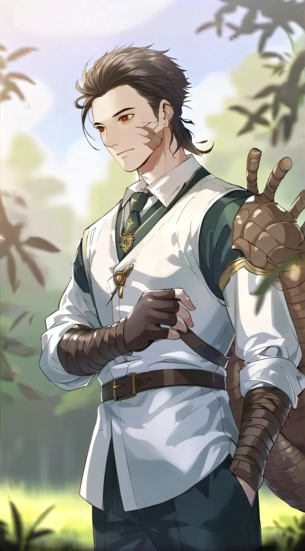 ai character: Kalim  background