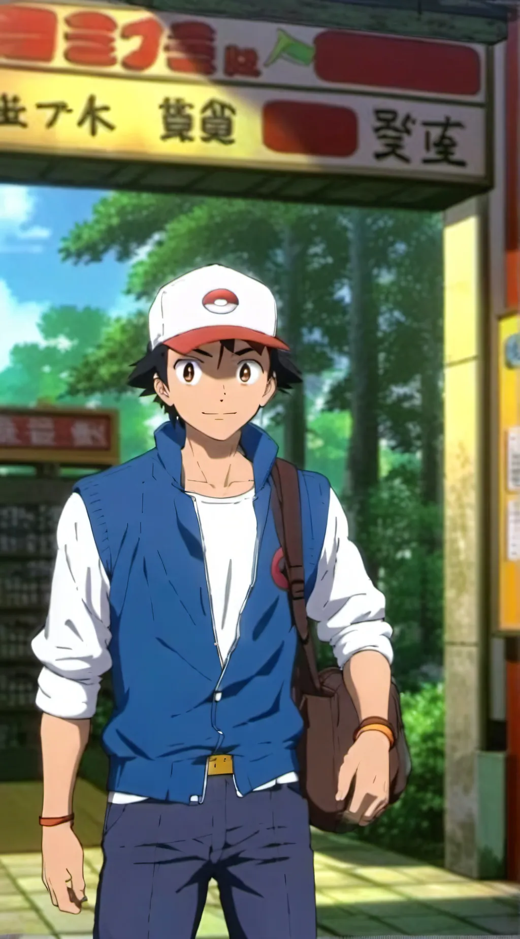 ai character: Ash background