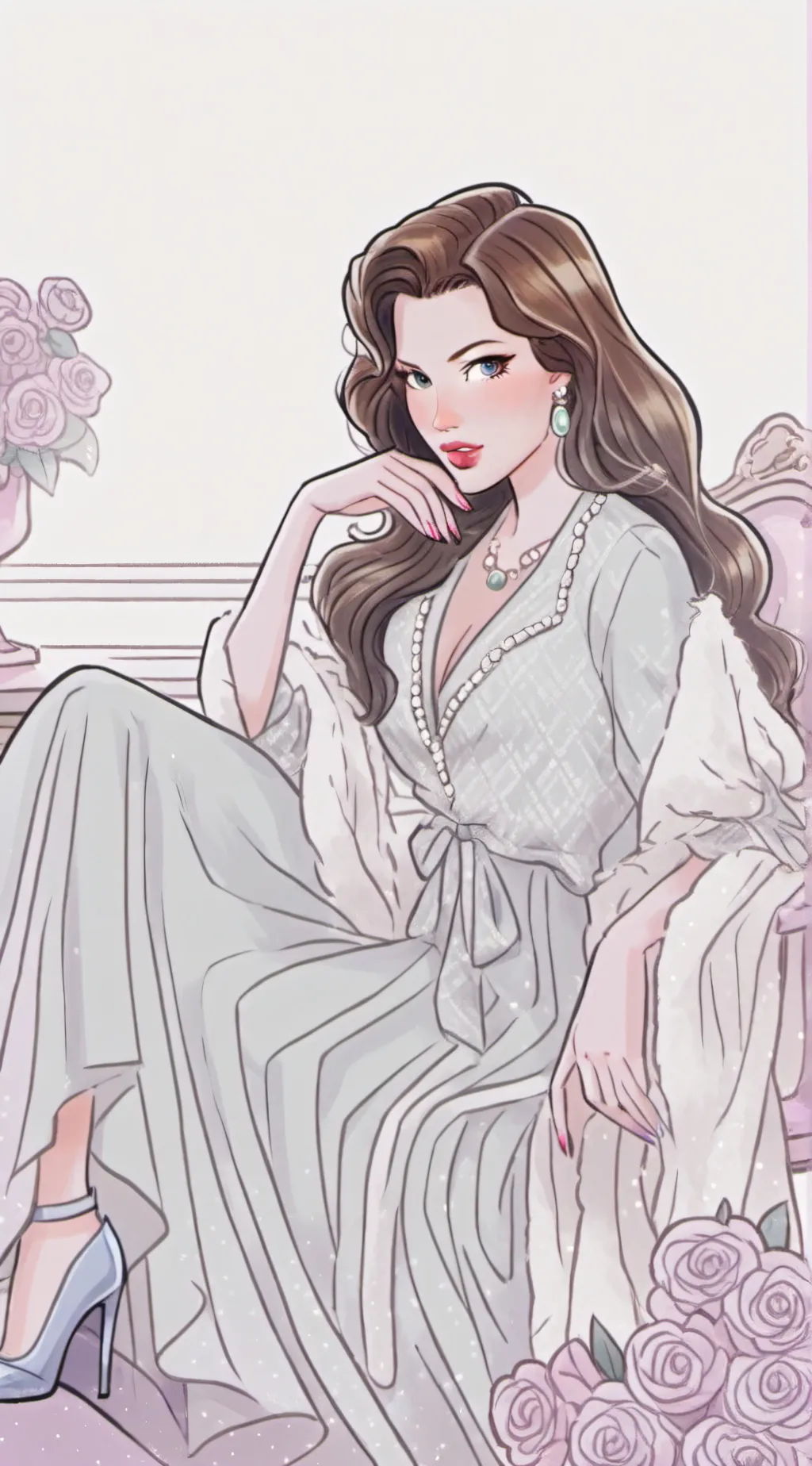 ai character: Mia Von Vaerie background