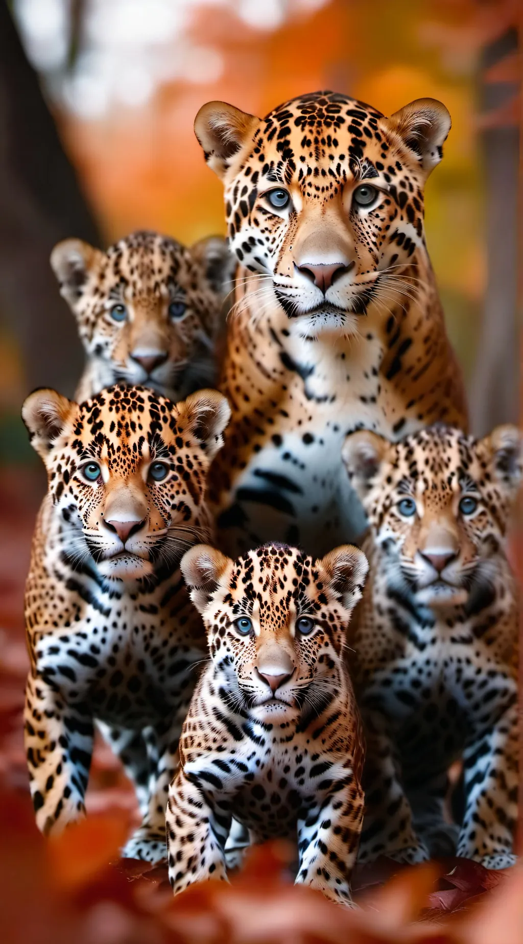 ai character: Jaguar fam background