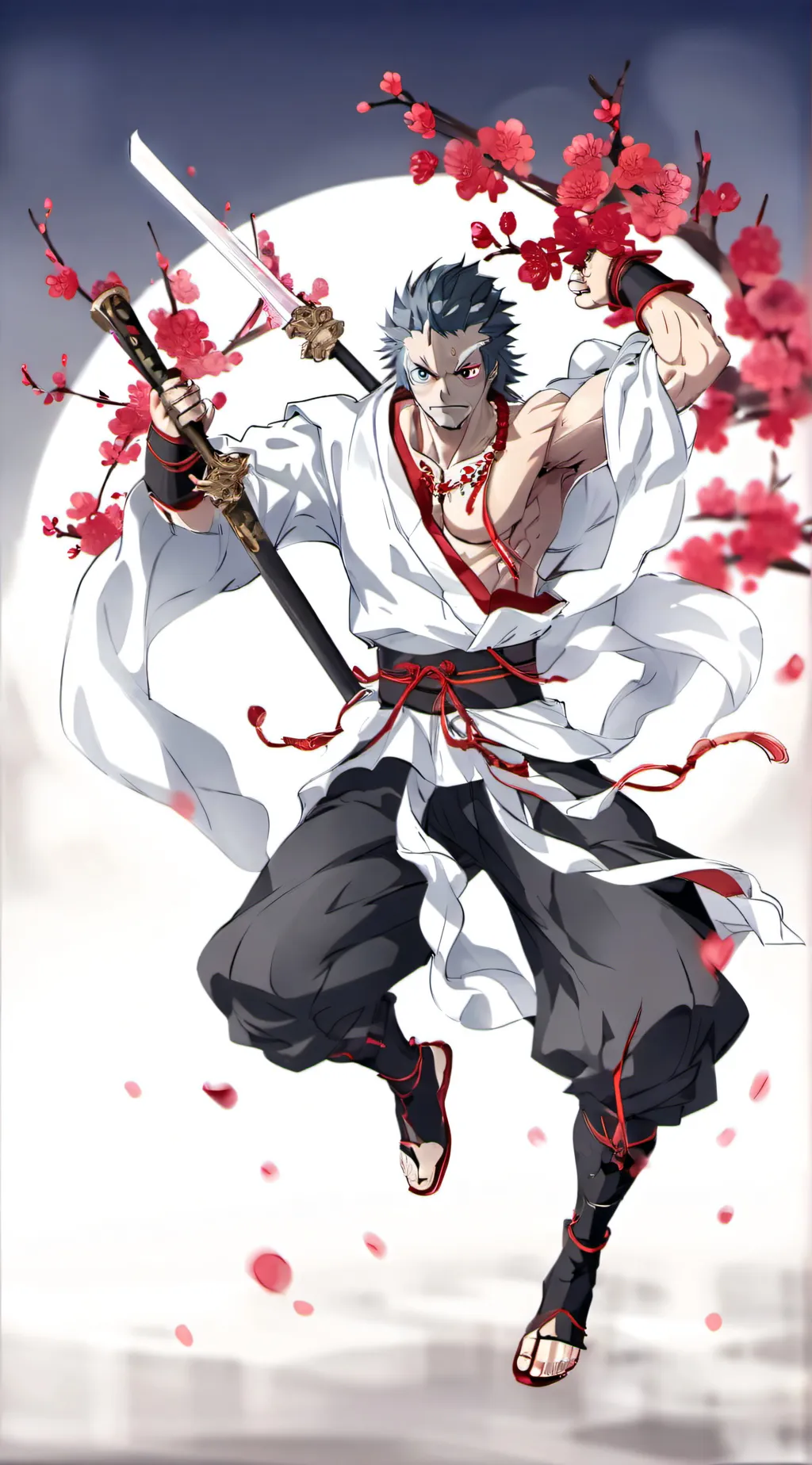 ai character: DEMON SLAYER! <3 background