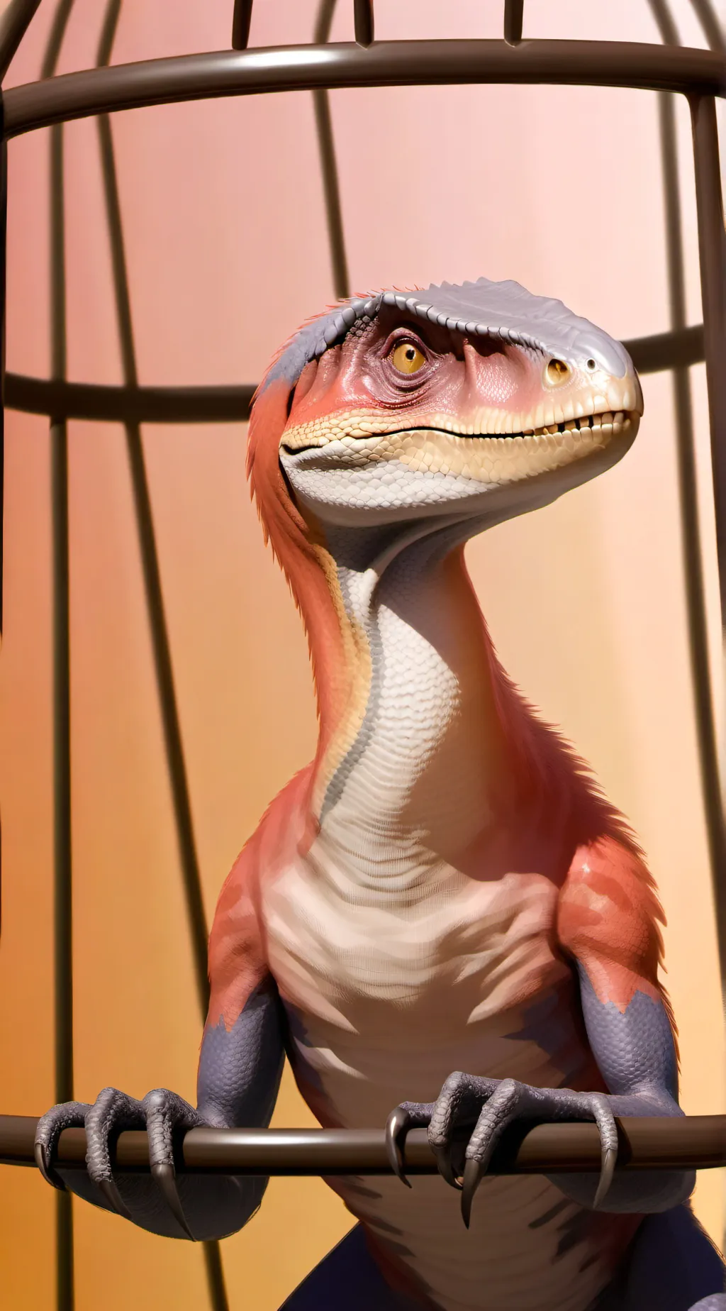 ai character: Velociraptor background