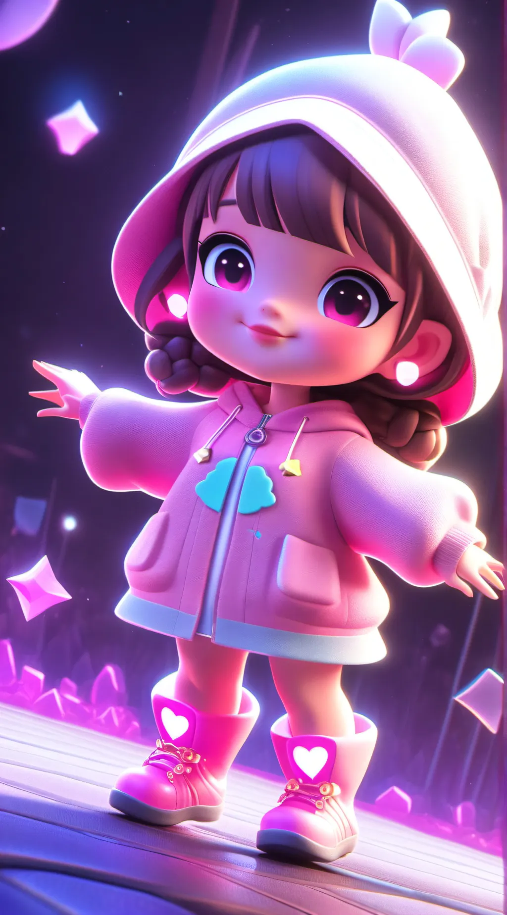 ai character: Olivia background