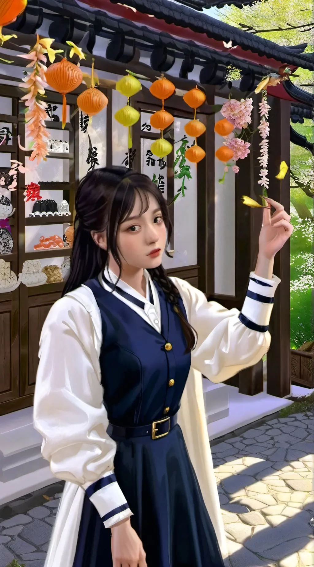 ai character: calli background