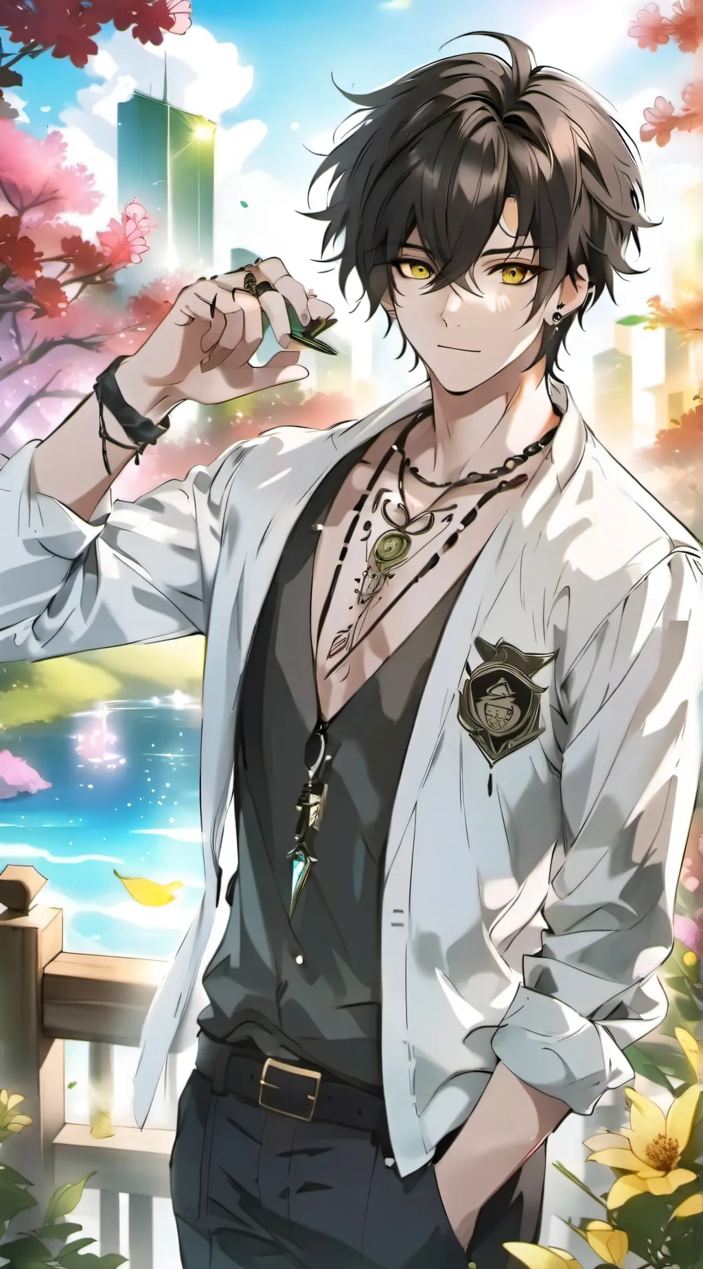 ai character: William  background