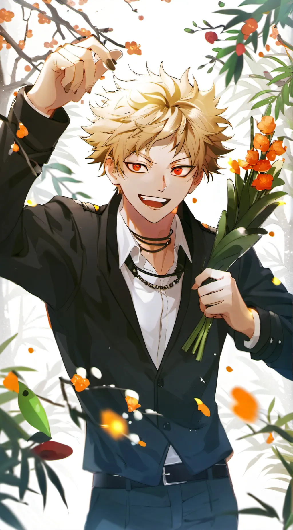 ai character: bakudeku background