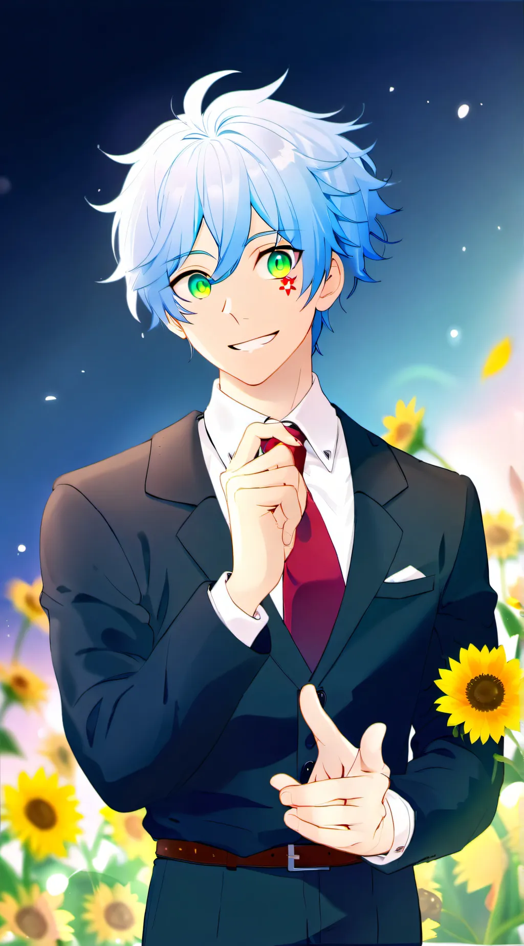 ai character: Helios  background