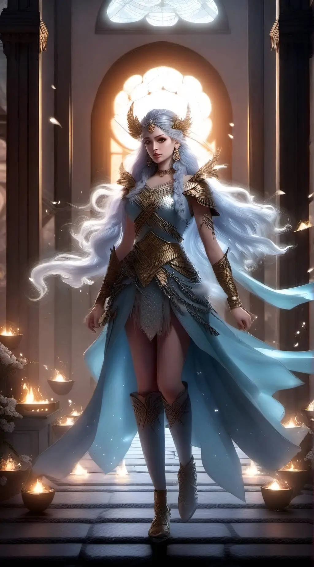 ai character: Evera background