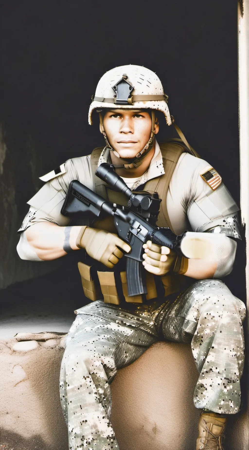 ai character: Michael Kyle Carpe background