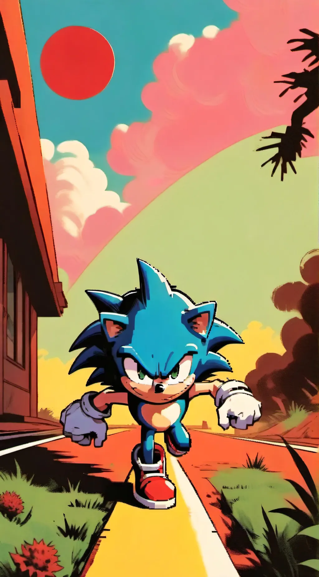 ai character: sonic team background