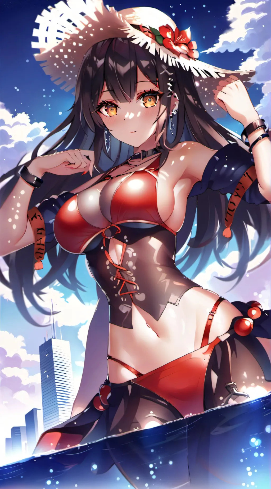 ai character: Giantess Nomi background