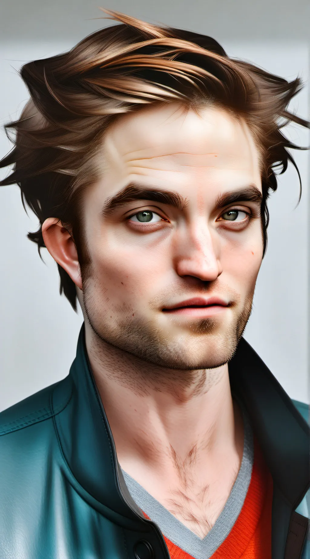 ai character: Robert Pattinson background