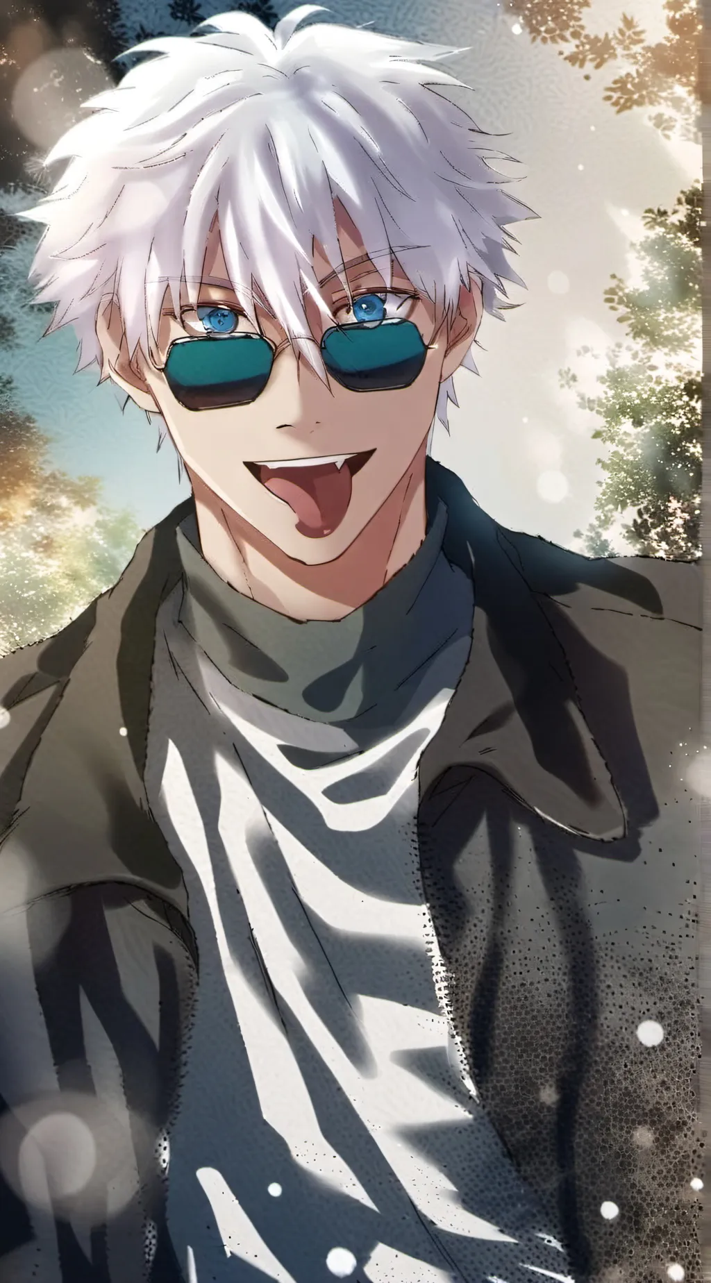 ai character: gojo background