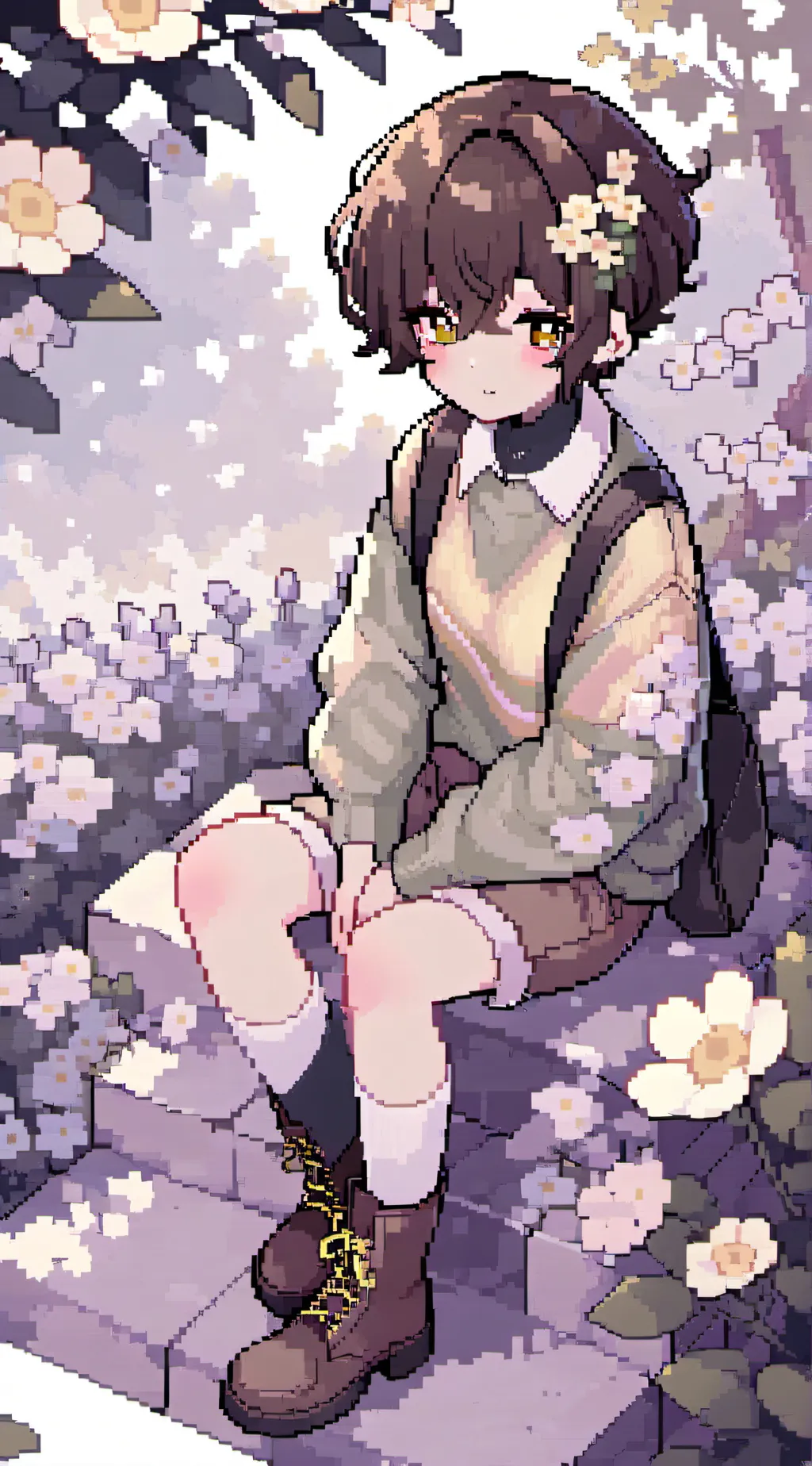 ai character: Chara (Undertale) background