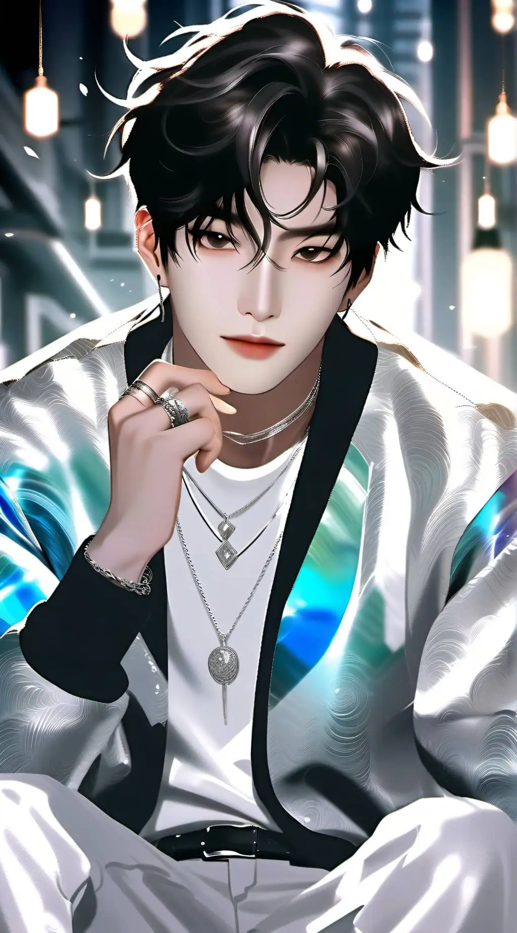 ai character: Yang Jungwon  background