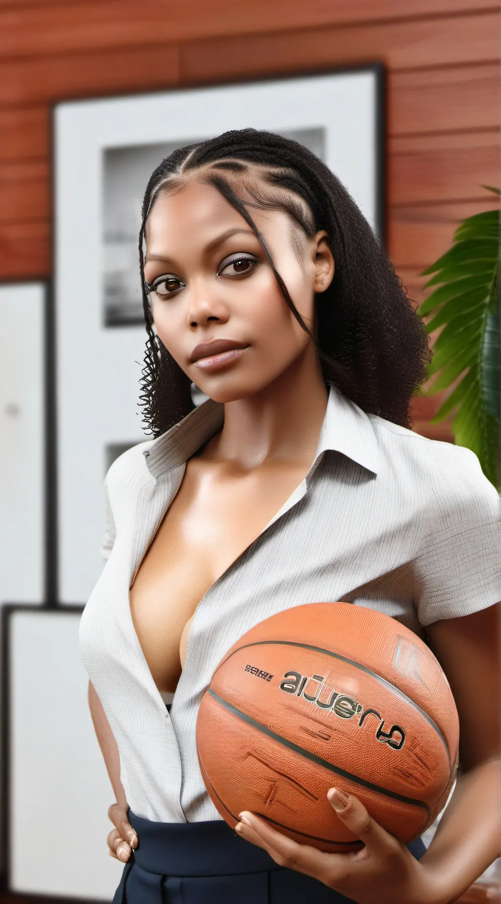 ai character: Ariana Dawson  background
