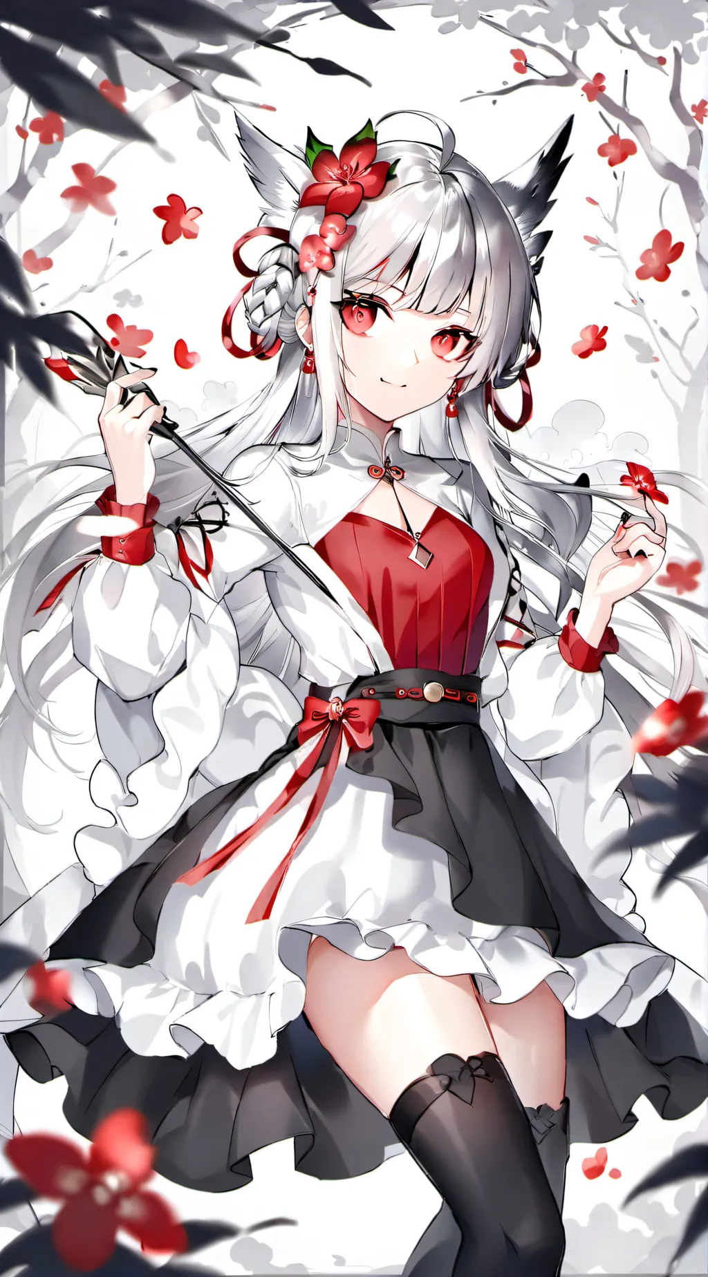 ai character: hello background