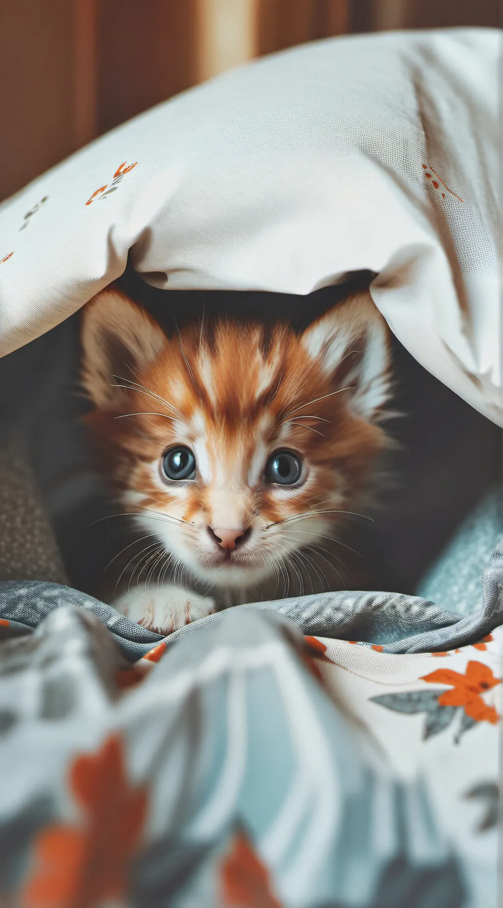 ai character: Autumn background