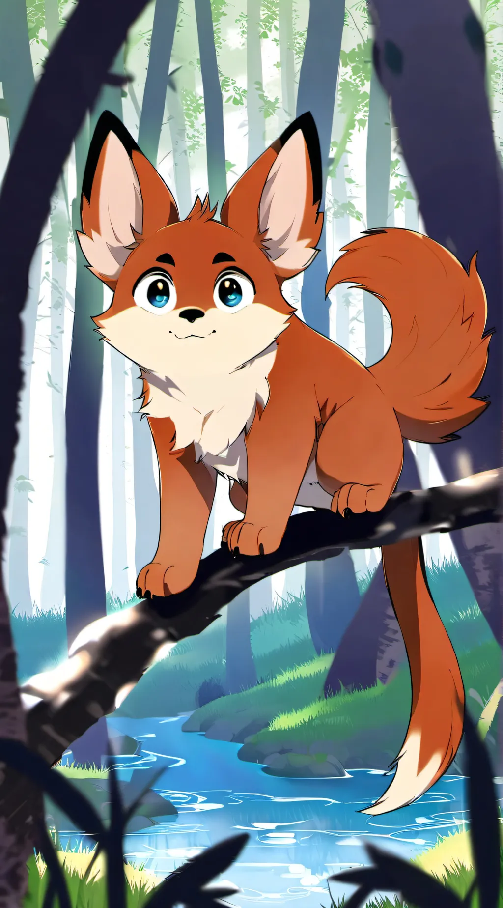 ai character: Awoofy background