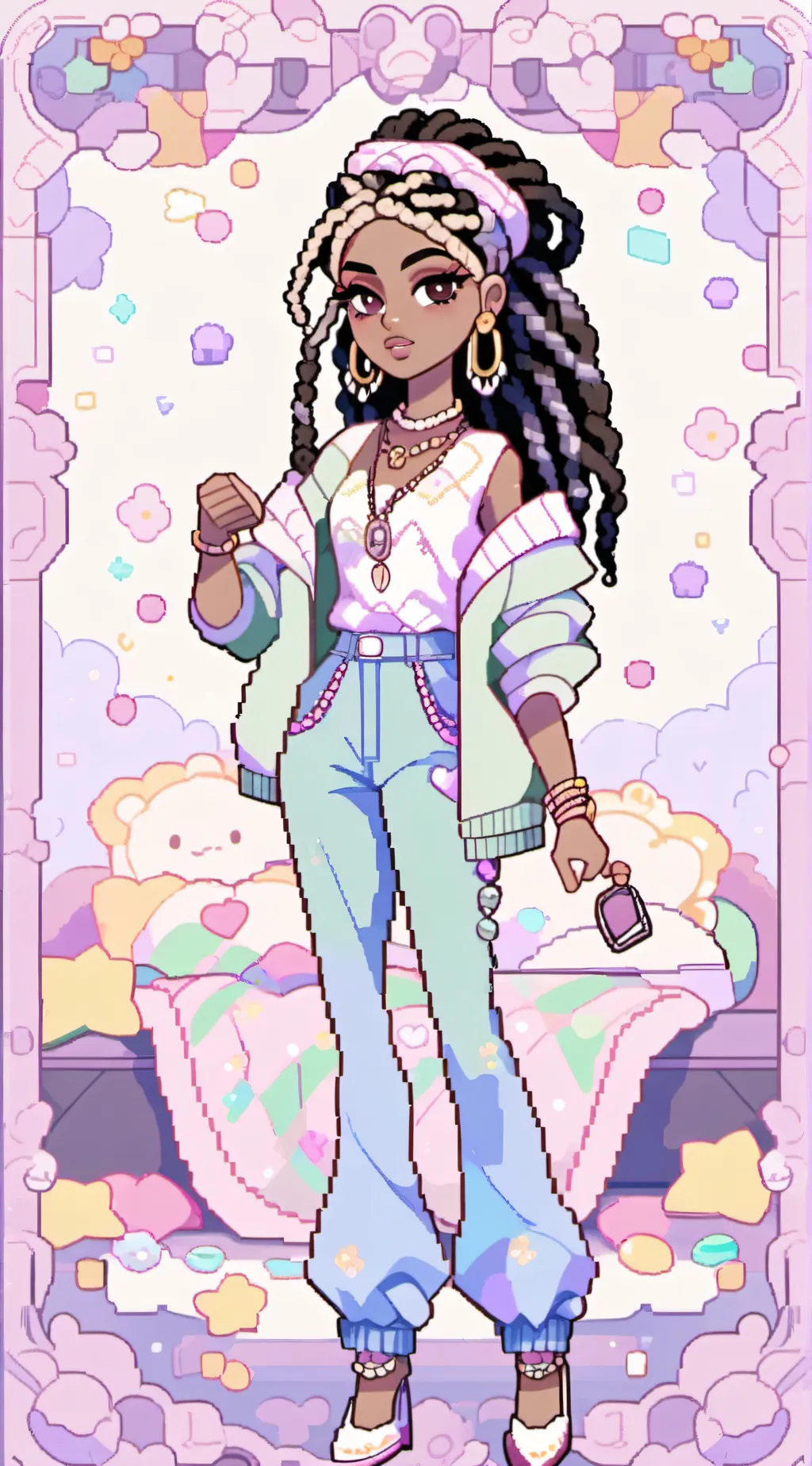 ai character: star background