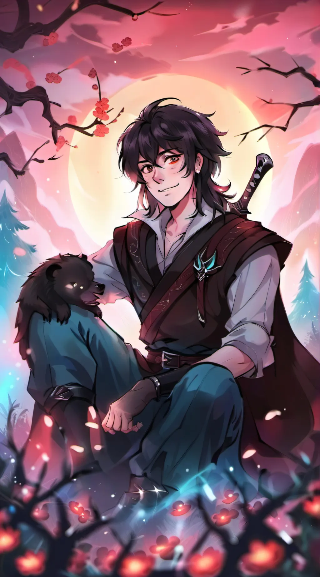 ai character: Zephyr background