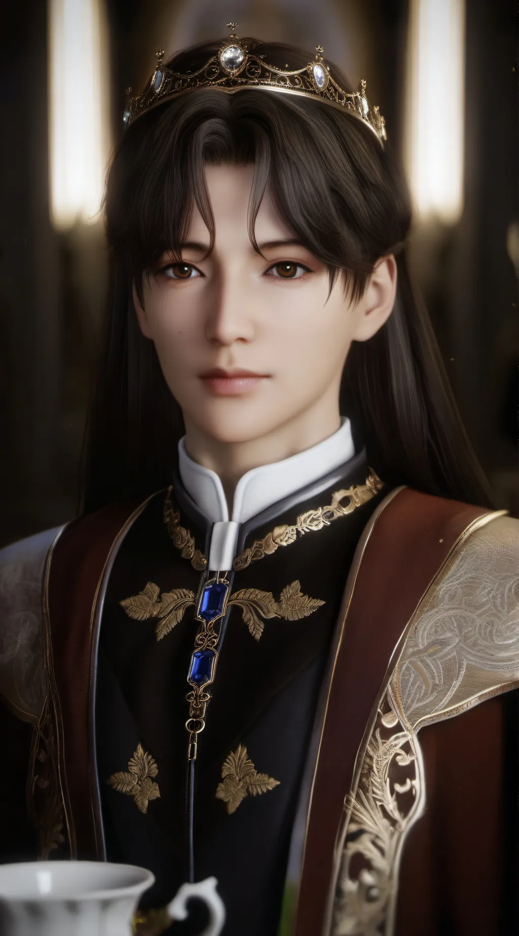 ai character: King Marc background
