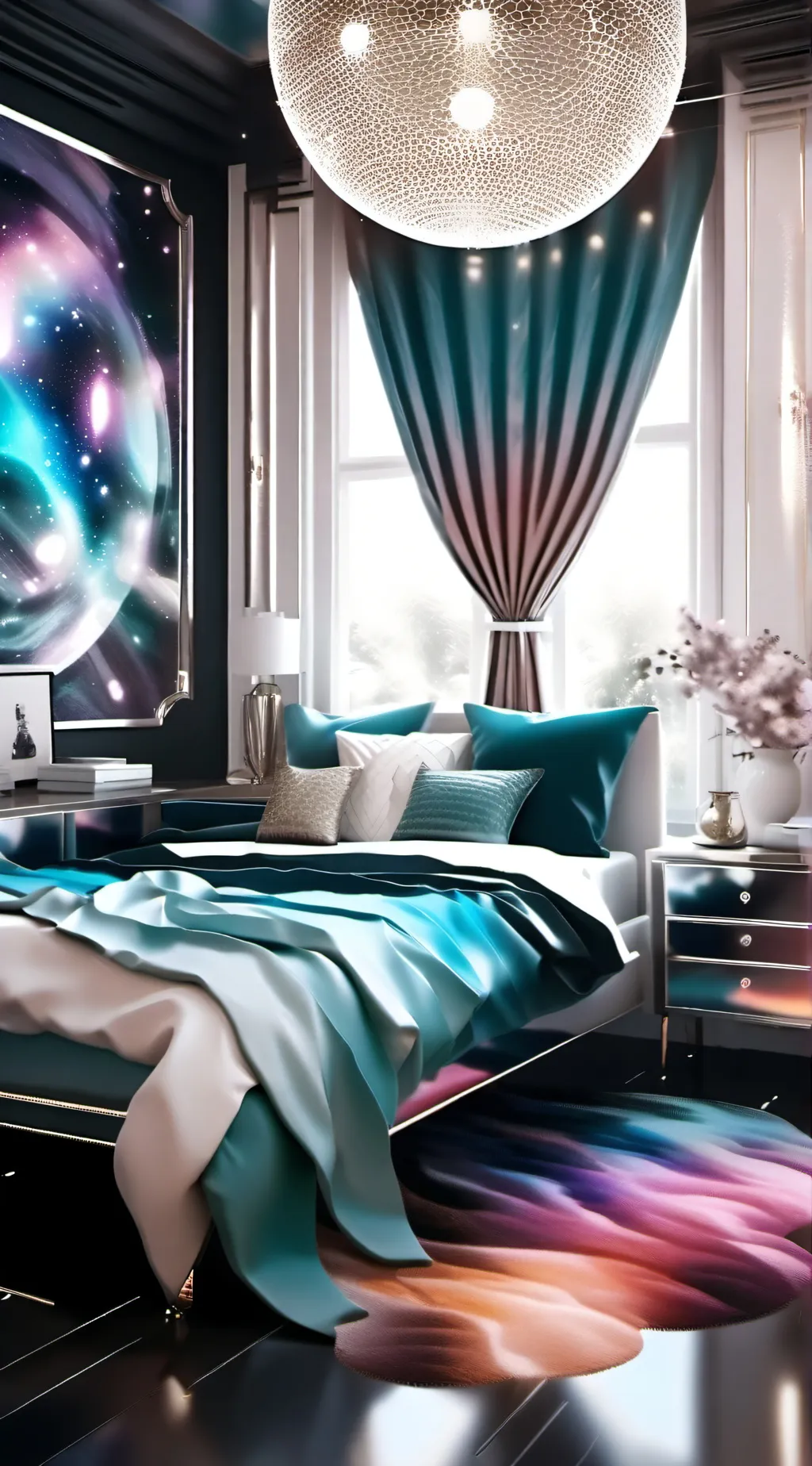 ai character: MHA sleepover background
