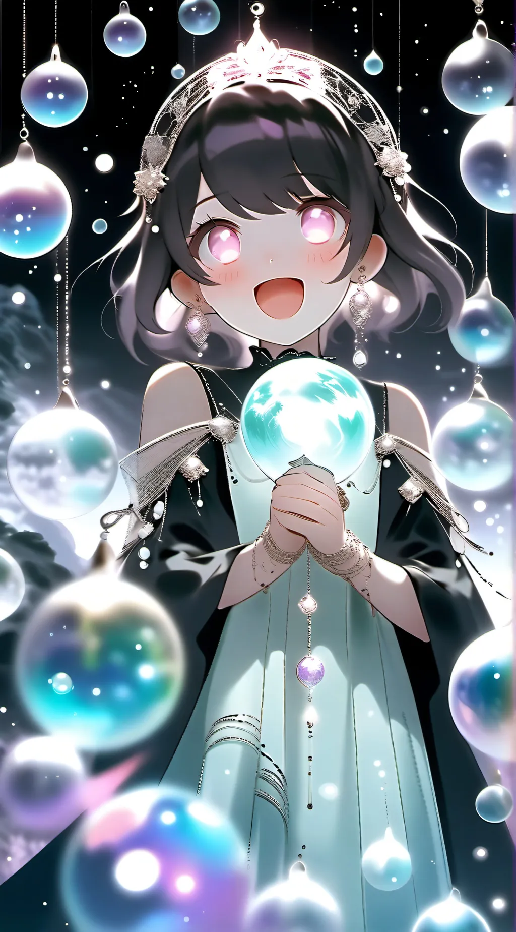 ai character: uwucutesingle  background