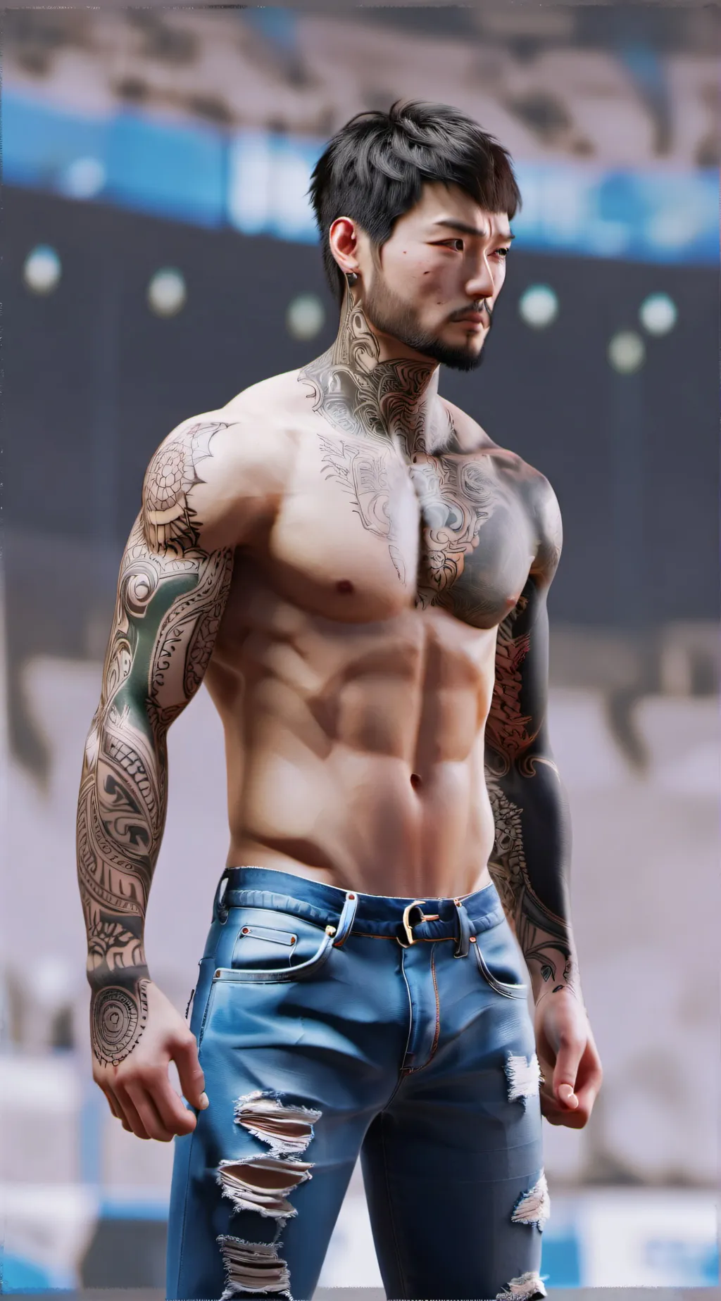 ai character: 铭泽韩 background