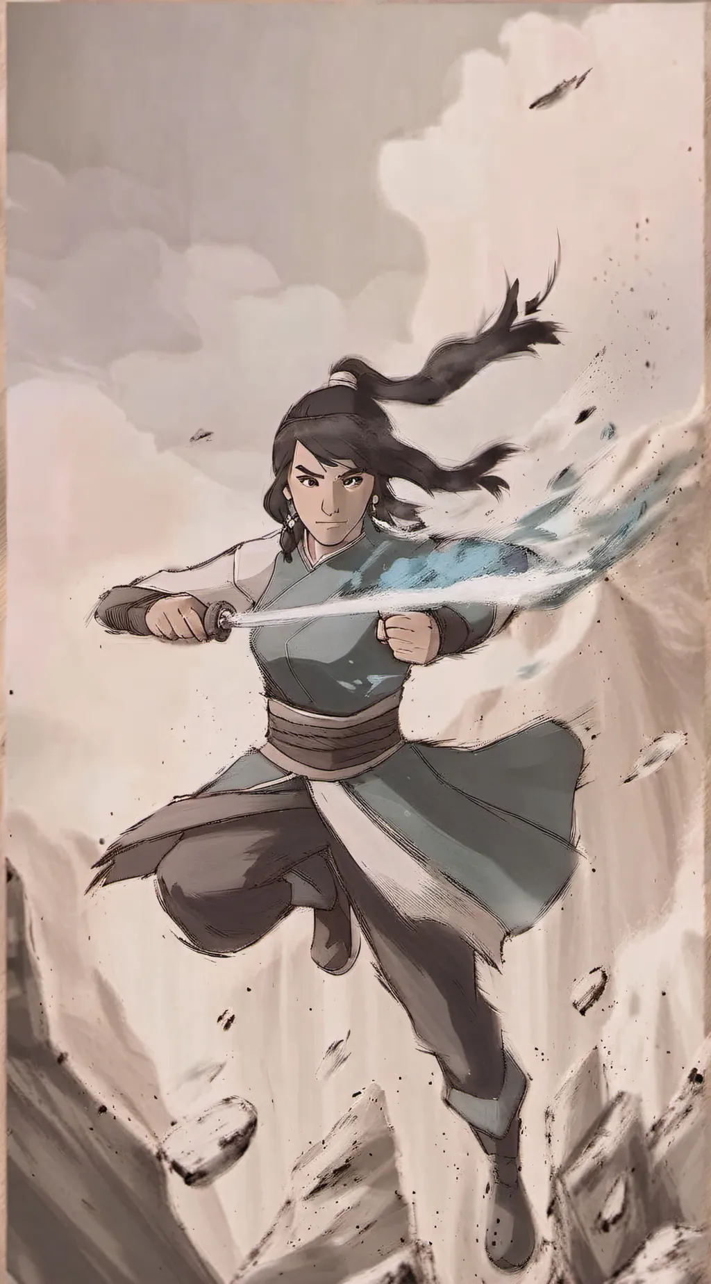 ai character: Legend of korra  background