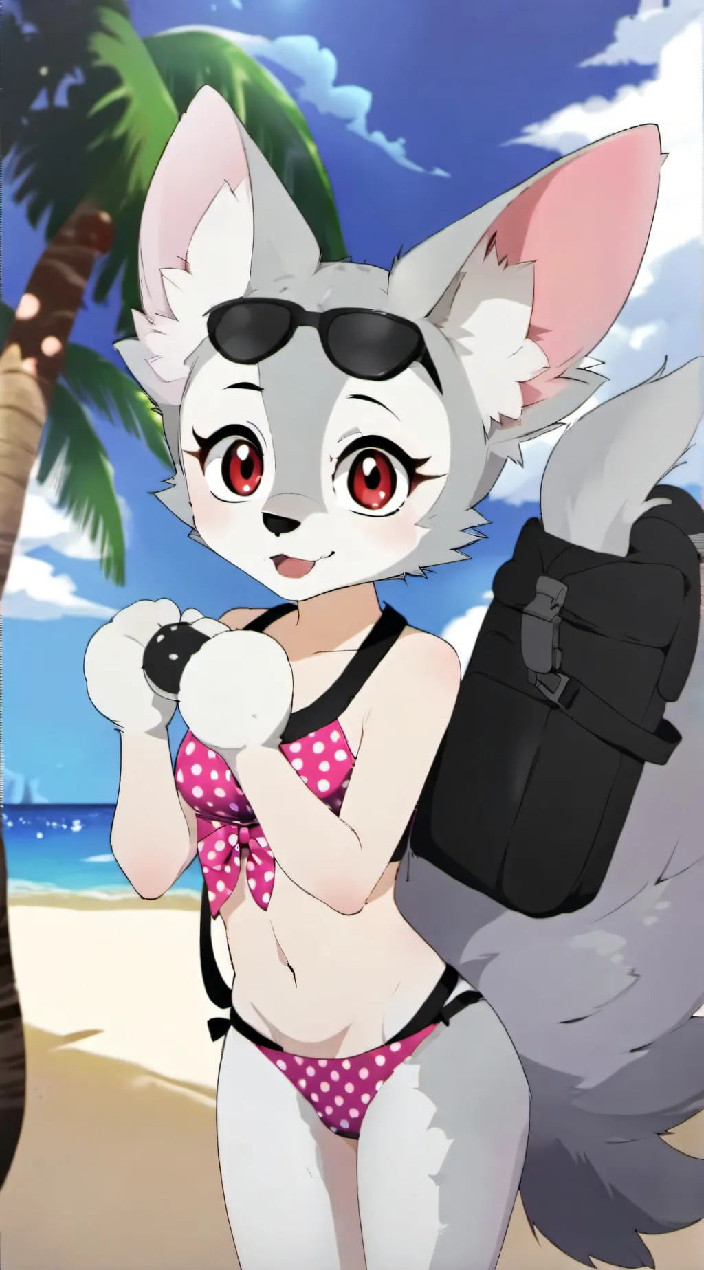 ai character: Luna background