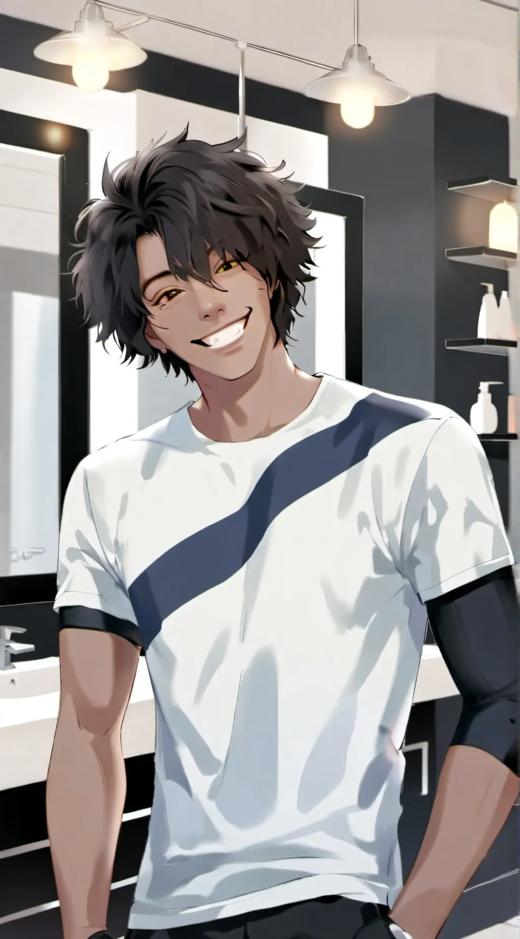 ai character: Zen  background