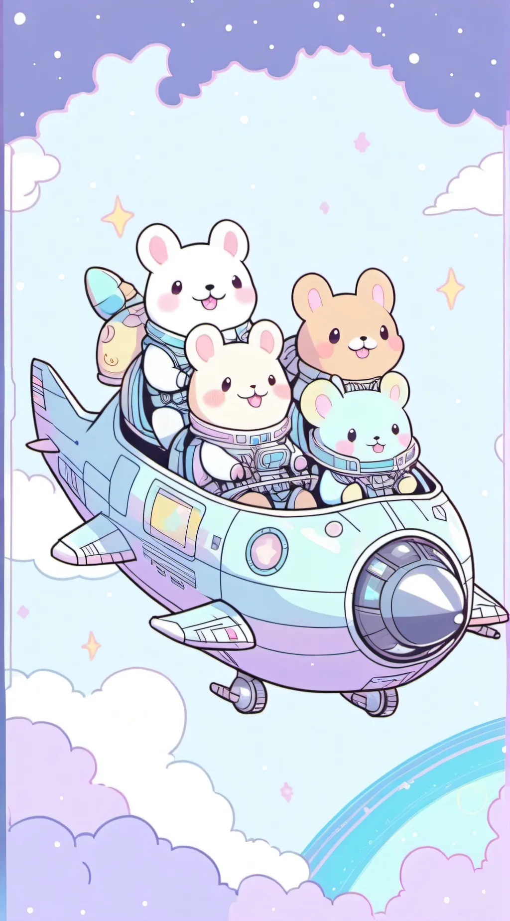 ai character: SC space riders  background