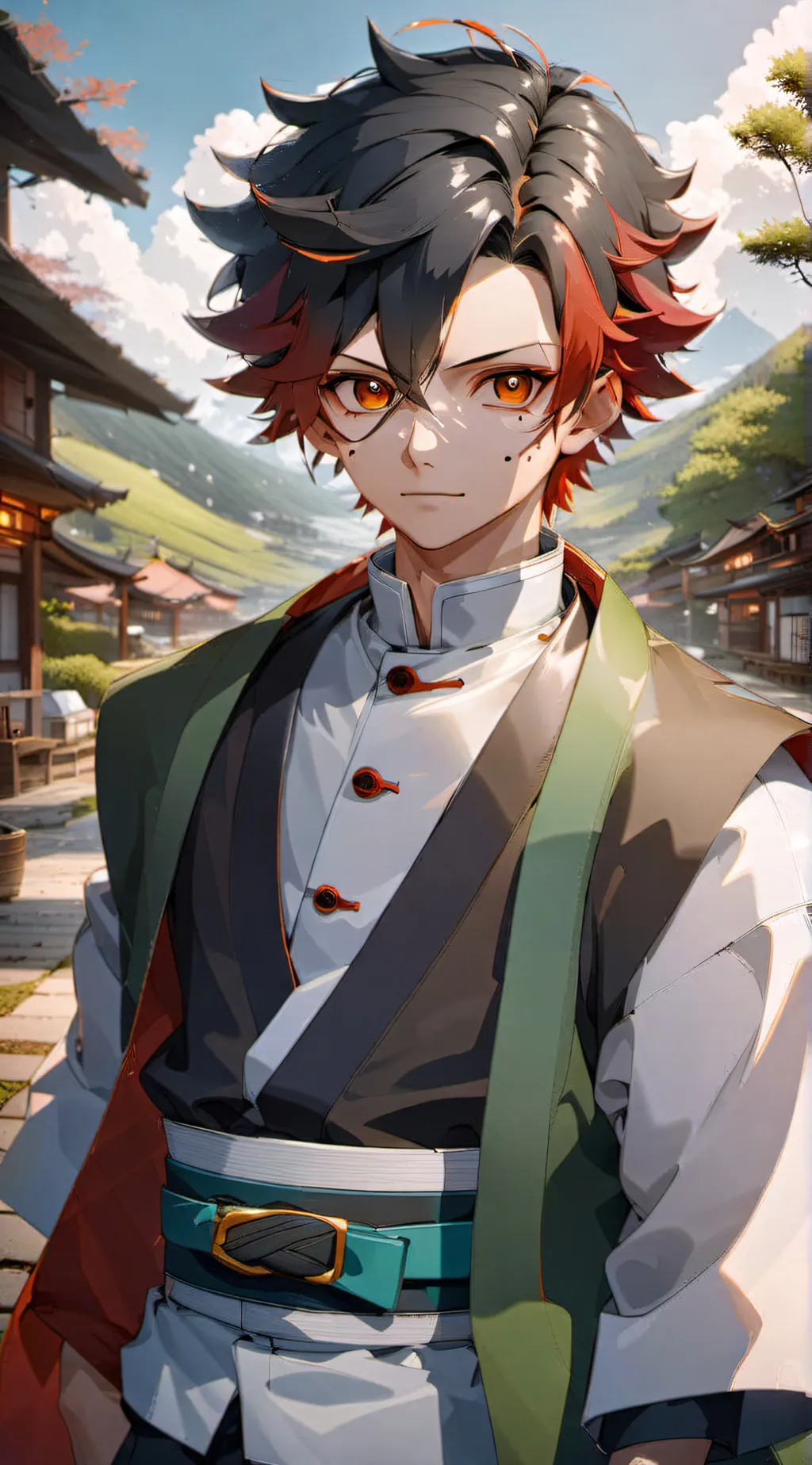 ai character: //Demon Slayer// background