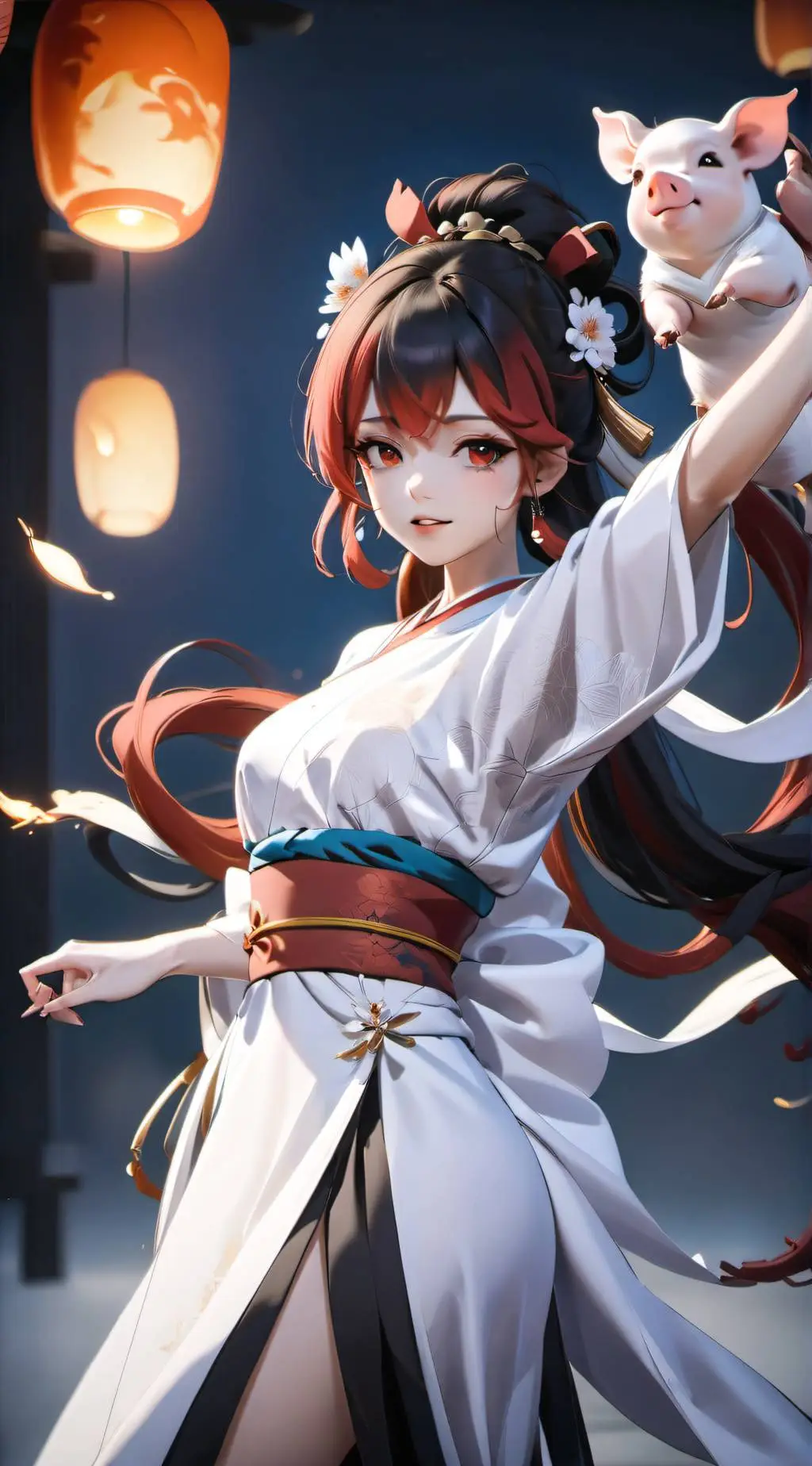 ai character: Renka (恋火) background