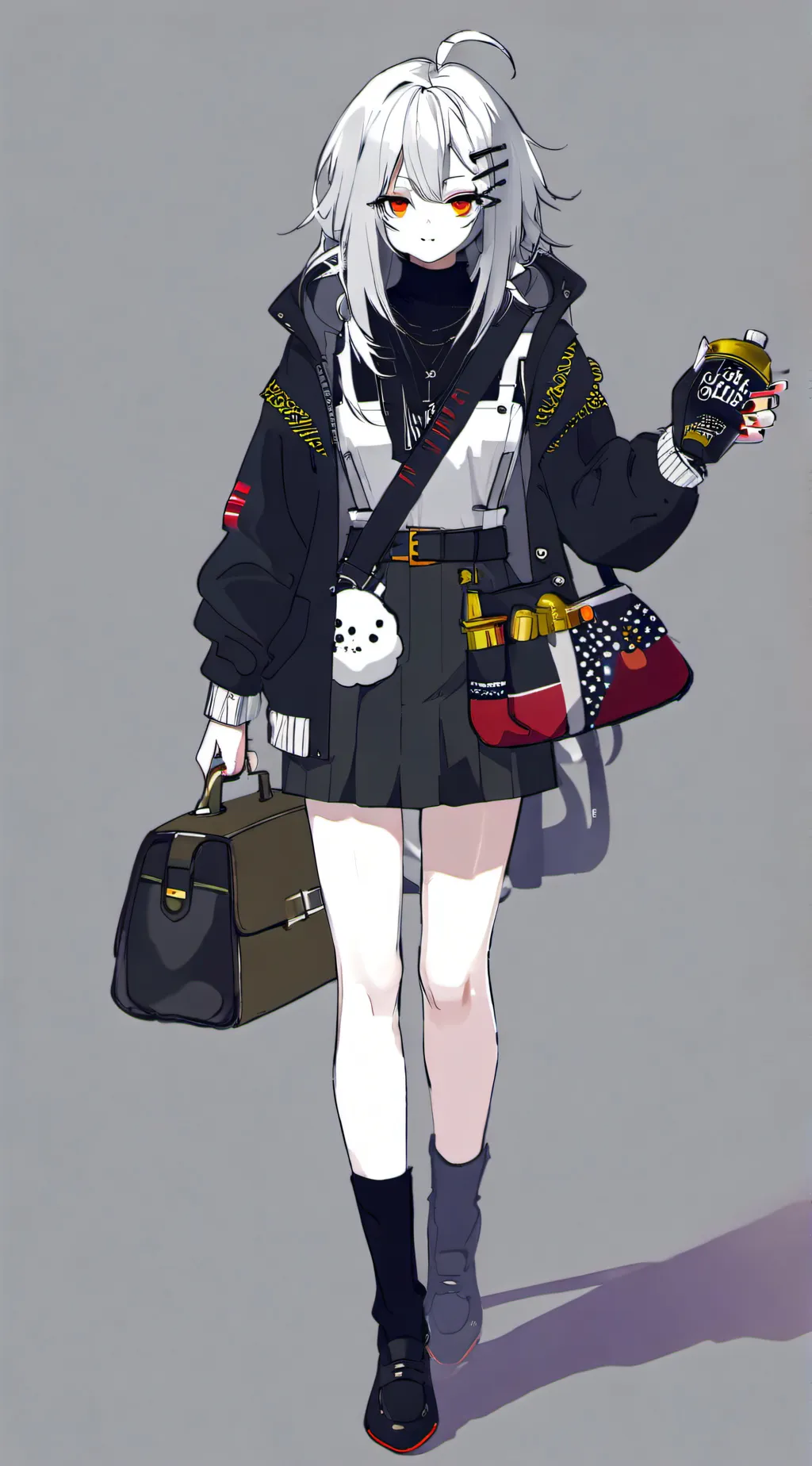 ai character: gay girl background